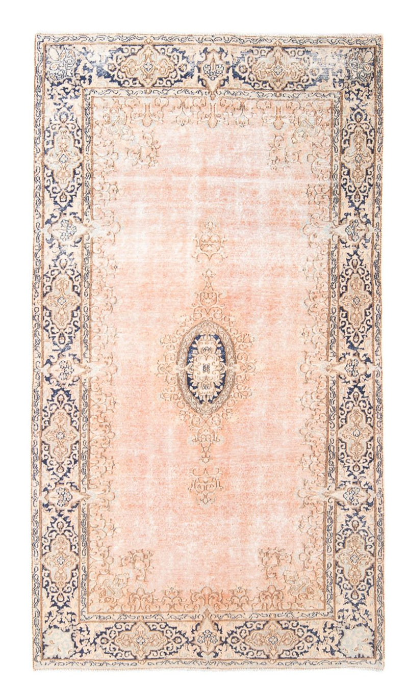 Vintage tapijt - 212 x 122 cm - roze
