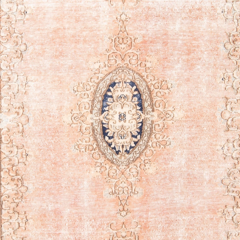 Vintage tapijt - 212 x 122 cm - roze