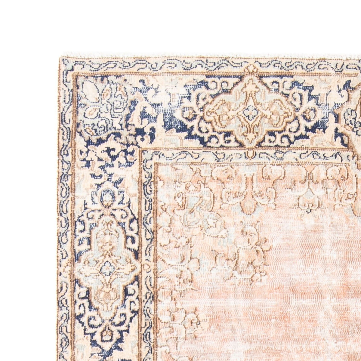 Vintage tapijt - 212 x 122 cm - roze