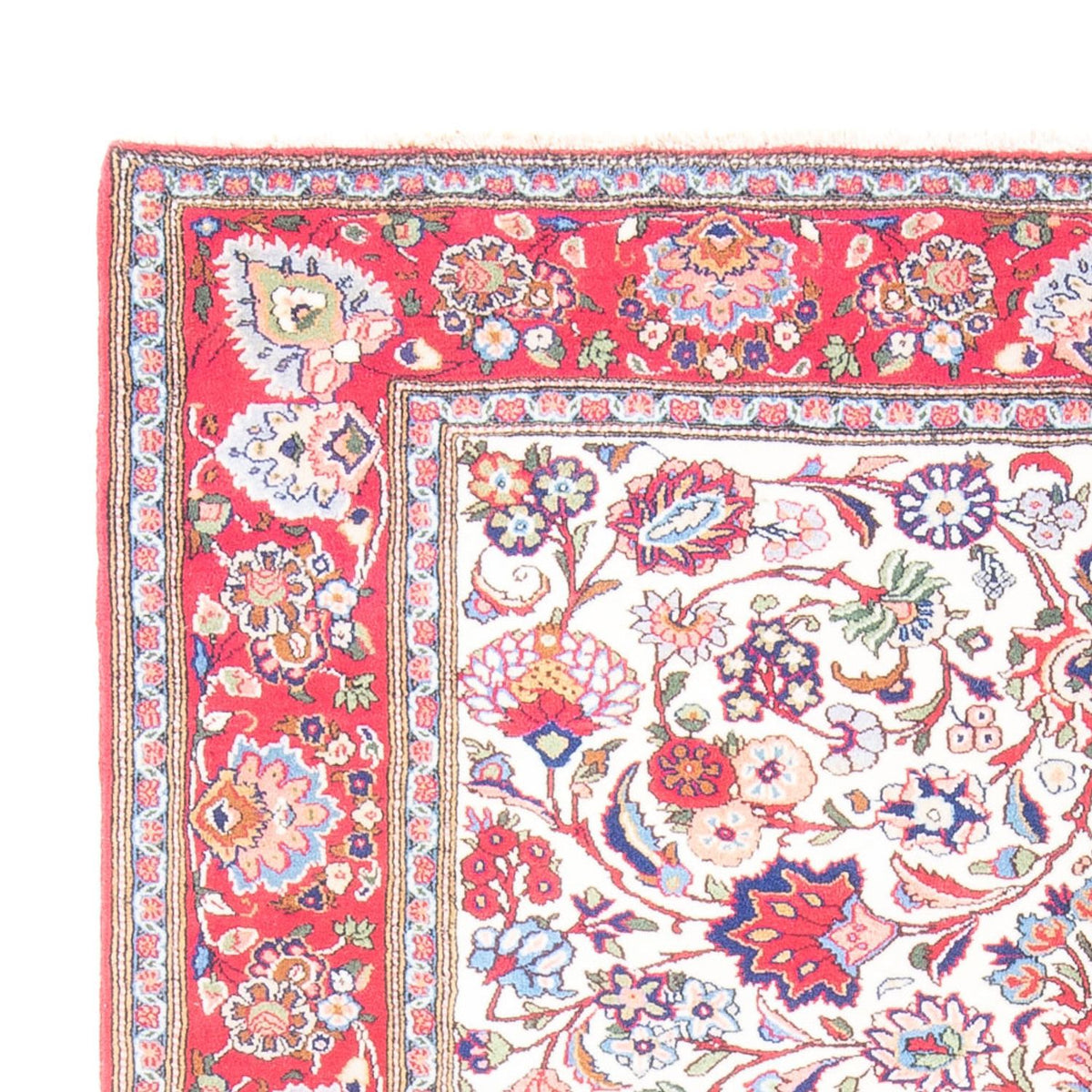 Perzisch tapijt - Ghom - 202 x 150 cm - lichtblauw