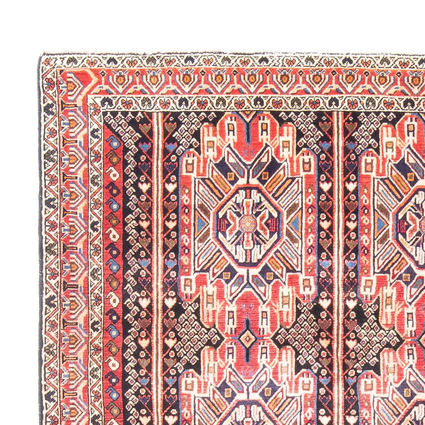 Afshar Sirjan Tapijt 225x167cm - Perzisch tapijt