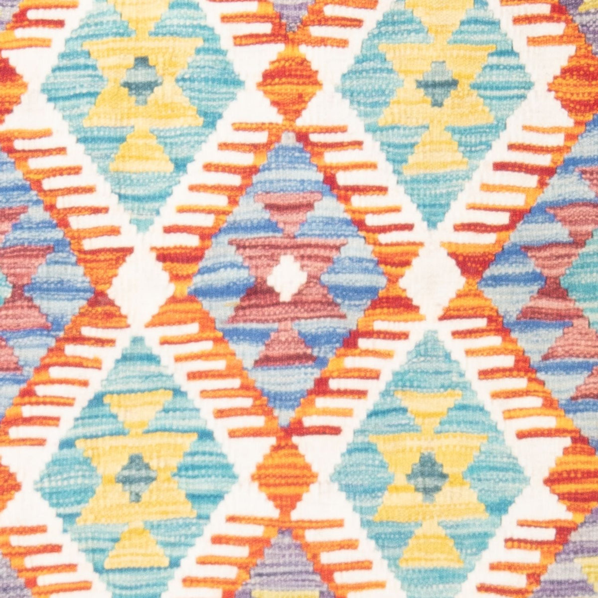 Kelim tapijt - Splash - 150 x 110 cm - veelkleurig