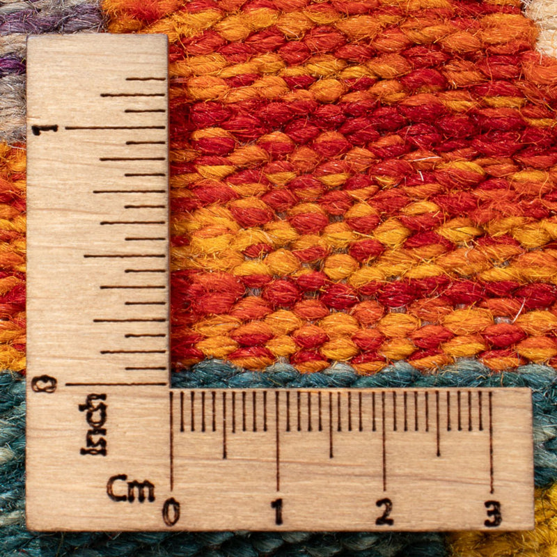 Kelim tapijt - Splash - 150 x 110 cm - veelkleurig