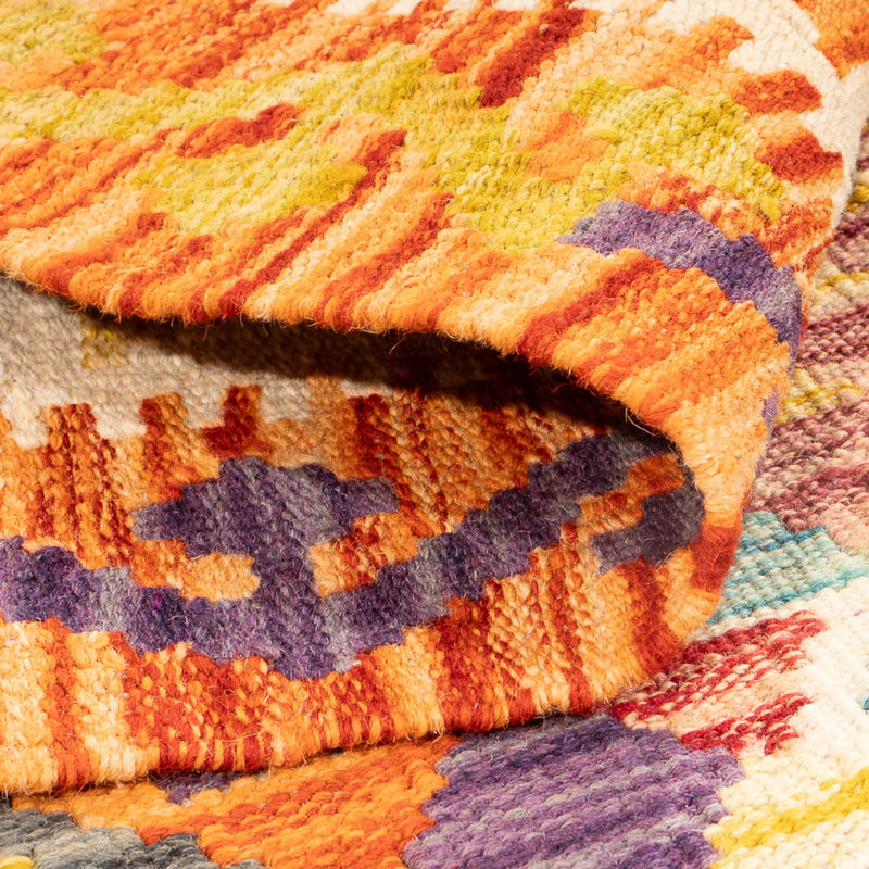 Kelim tapijt - Splash - 151 x 105 cm - veelkleurig