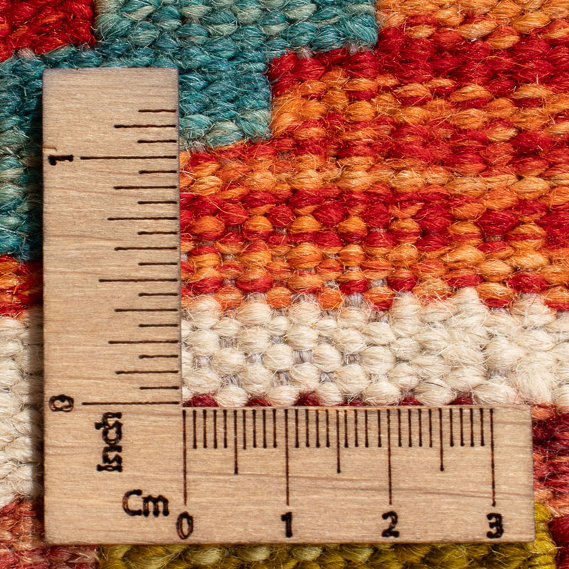 Kelim tapijt - Splash - 143 x 104 cm - veelkleurig