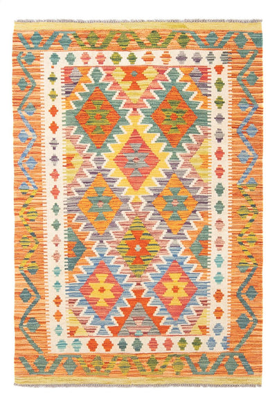 Kilim Maimana Tapijt 100x147cm - Wollen tapijt
