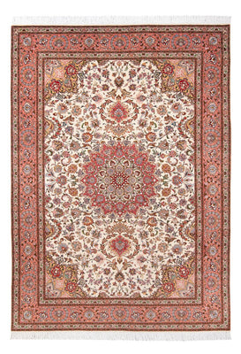 Perzisch tapijt - Tabriz - Royal - 302 x 200 cm - crème