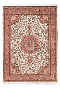 Perzisch tapijt - Tabriz - Royal - 302 x 200 cm - crème