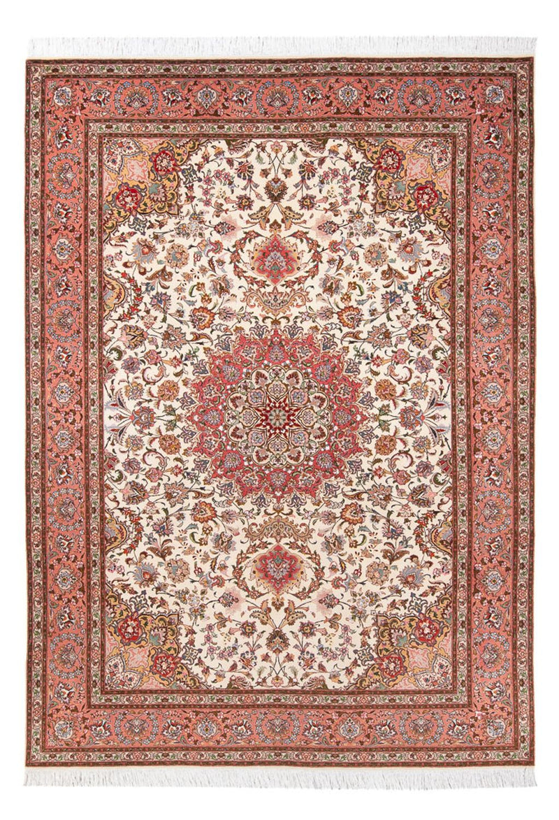 Perzisch tapijt - Tabriz - Royal - 302 x 200 cm - crème