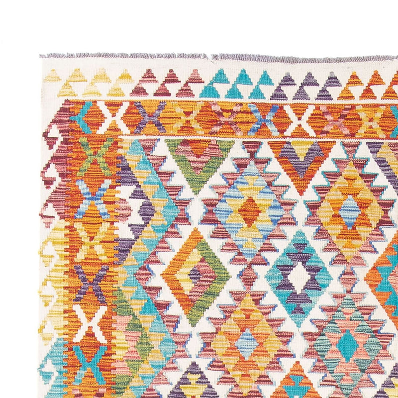 Kelim tapijt - Splash - 290 x 205 cm - veelkleurig