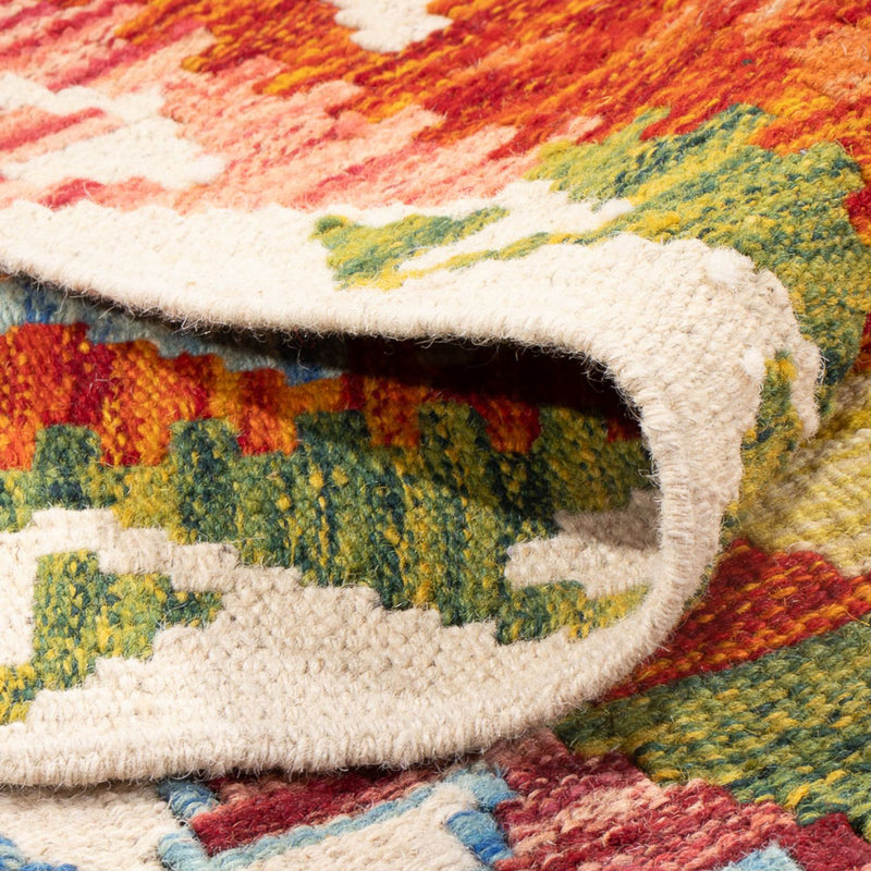 Kelim tapijt - Splash - 290 x 205 cm - veelkleurig