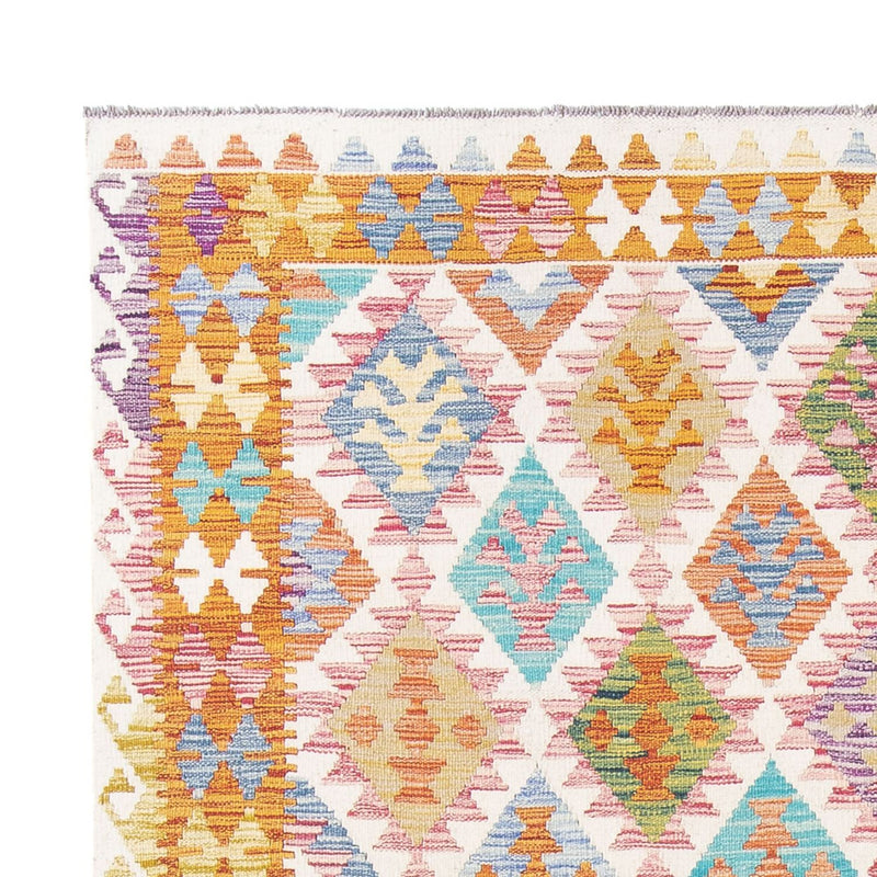 Kelim tapijt - Splash - 291 x 198 cm - veelkleurig