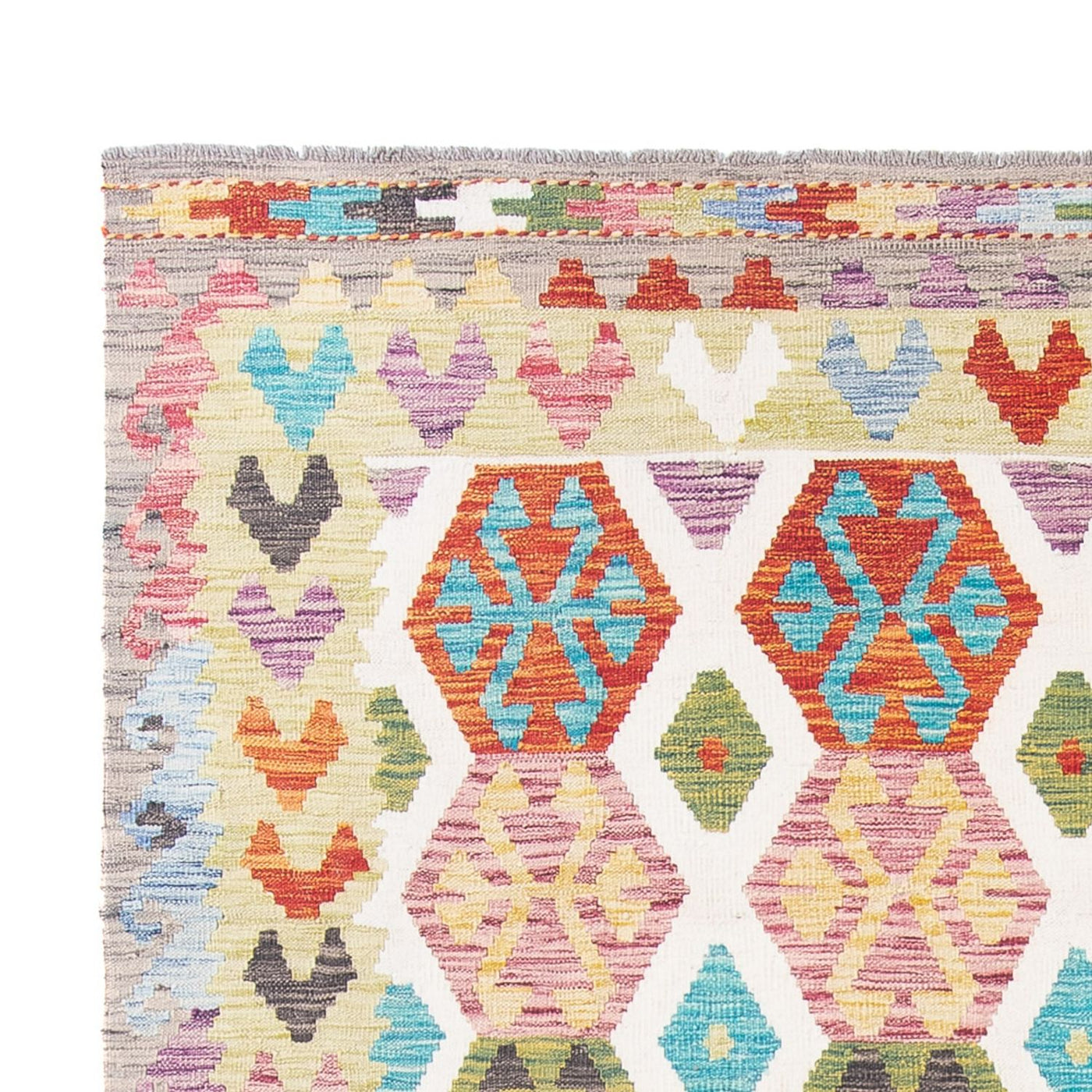 Kilim Maimana Tapijt 305x203cm - Wollen tapijt
