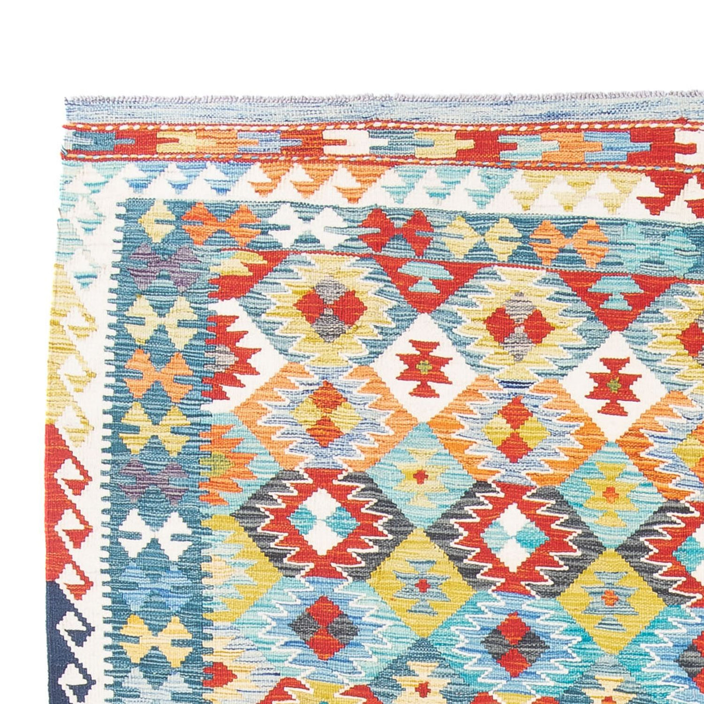 Kilim Maimana Tapijt 290x202cm - Wollen tapijt