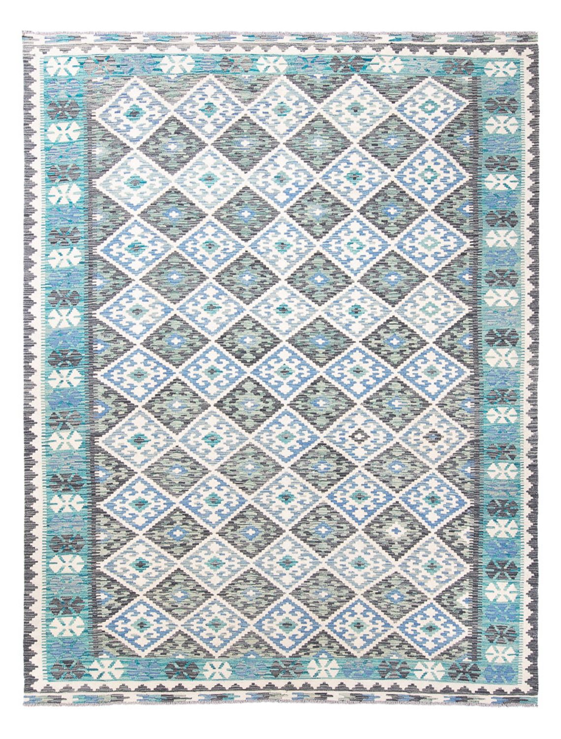 Kelim tapijt - Trendy - 292 x 220 cm - veelkleurig