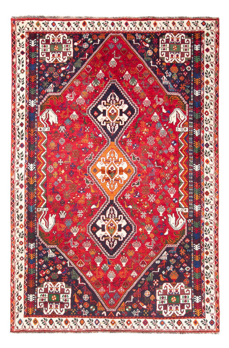 Perzisch Tapijt - Nomadisch - 261 x 169 cm - rood