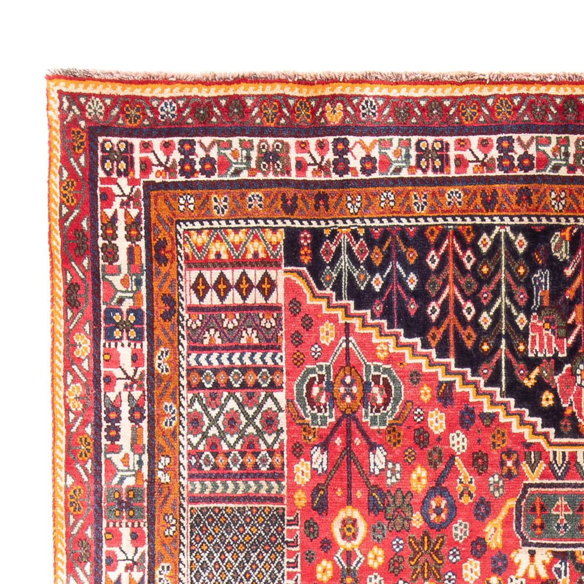 Perzisch Tapijt - Nomadisch - 252 x 155 cm - rood