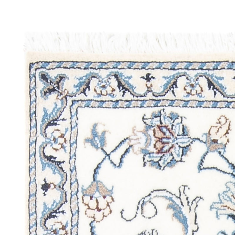 Perzisch tapijt - Nain - 127 x 67 cm - crème