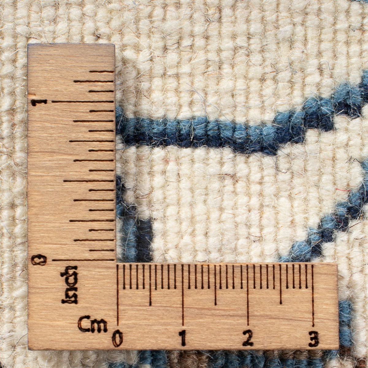 Perzisch tapijt - Nain - 127 x 67 cm - crème