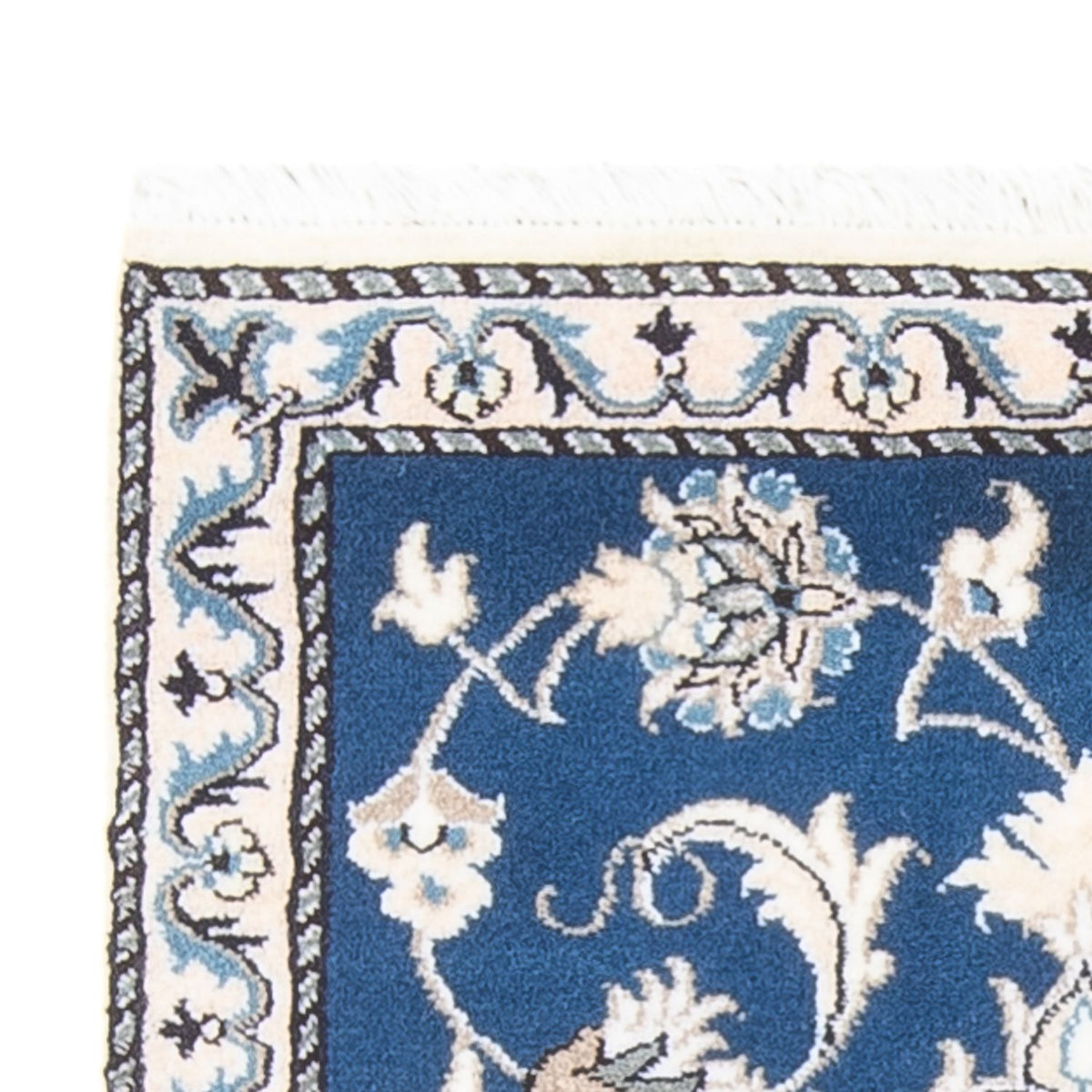 Perzisch tapijt - Nain - 135 x 71 cm - blauw