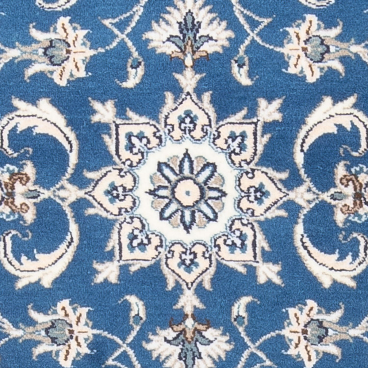 Perzisch tapijt - Nain - 137 x 69 cm - blauw