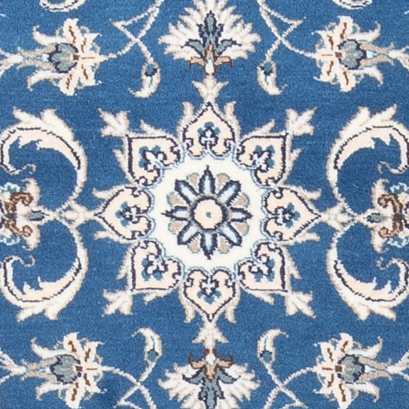 Perzisch tapijt - Nain - 137 x 69 cm - blauw