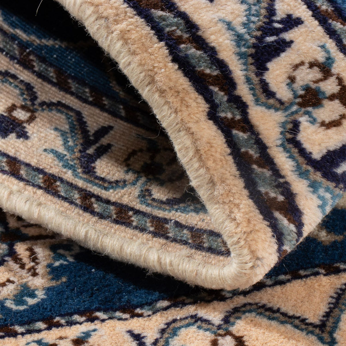 Perzisch tapijt - Nain - 137 x 69 cm - blauw