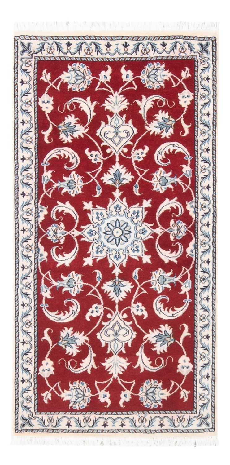 Perzisch tapijt - Nain - 138 x 66 cm - rood