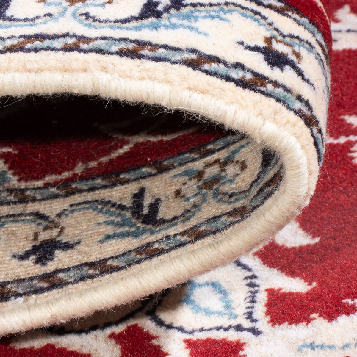 Perzisch tapijt - Nain - 138 x 66 cm - rood