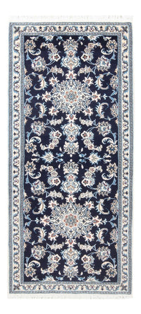 Loper Perzisch tapijt - Nain - 190 x 79 cm - donkerblauw
