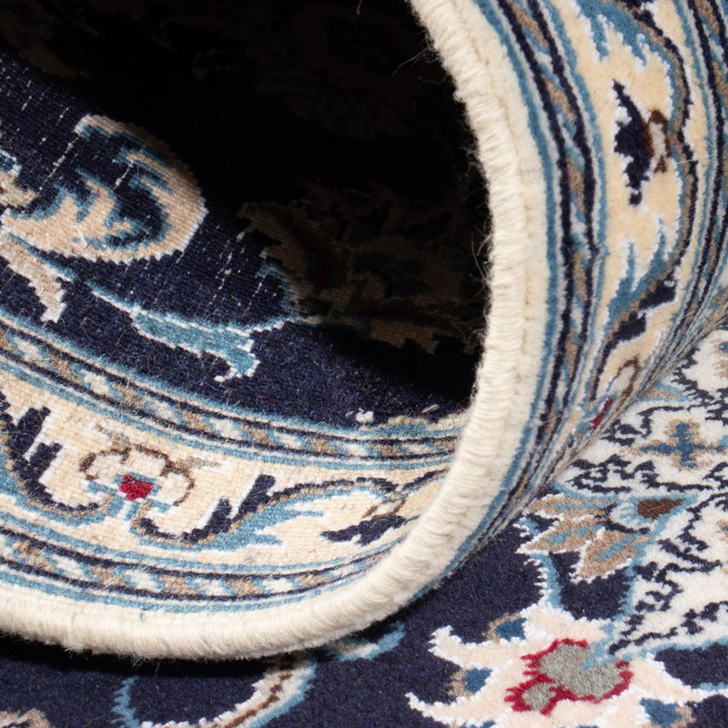 Loper Perzisch tapijt - Nain - 190 x 79 cm - donkerblauw