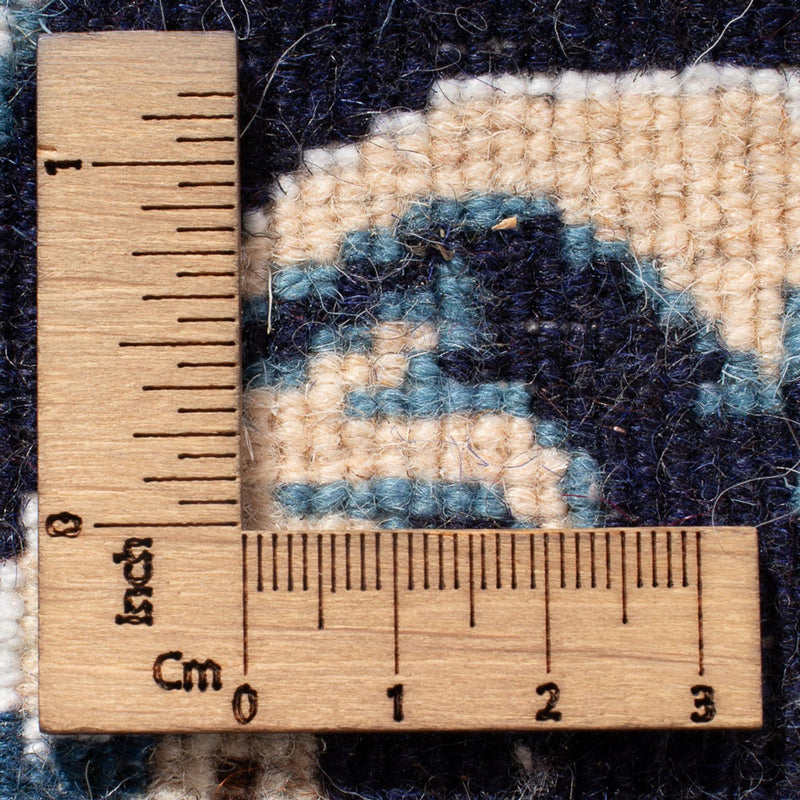 Loper Perzisch tapijt - Nain - 190 x 79 cm - donkerblauw