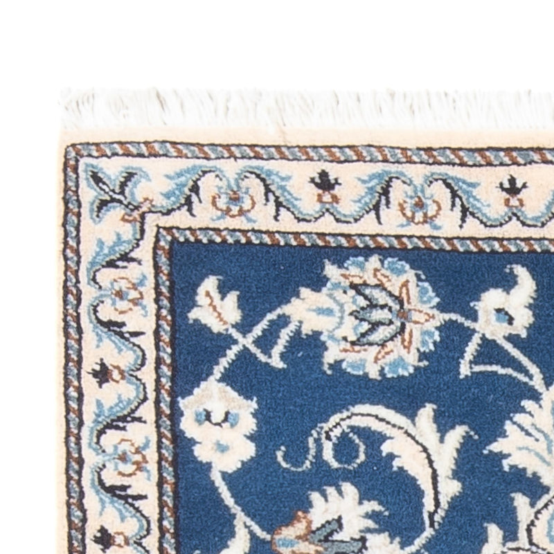 Loper Perzisch tapijt - Nain - 156 x 71 cm - blauw