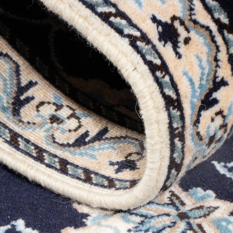Perzisch tapijt - Nain - 137 x 67 cm - donkerblauw