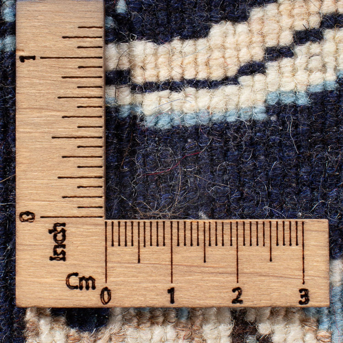 Perzisch tapijt - Nain - 137 x 67 cm - donkerblauw