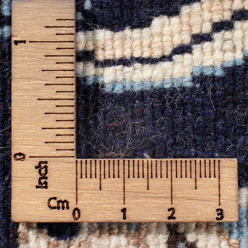 Perzisch tapijt - Nain - 137 x 67 cm - donkerblauw