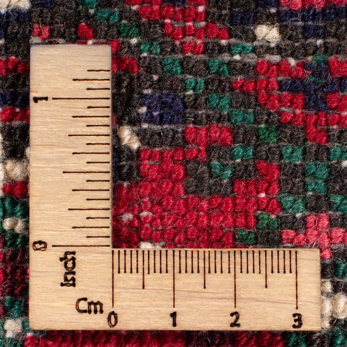 Perzisch Tapijt - Nomadisch - 122 x 80 cm - donkerrood