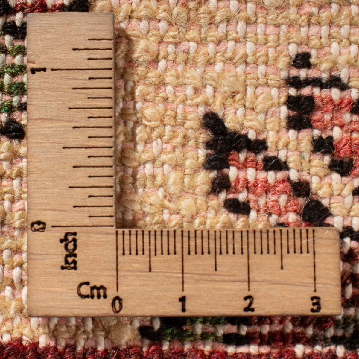 Perzisch Tapijt - Nomadisch - 68 x 52 cm - crème