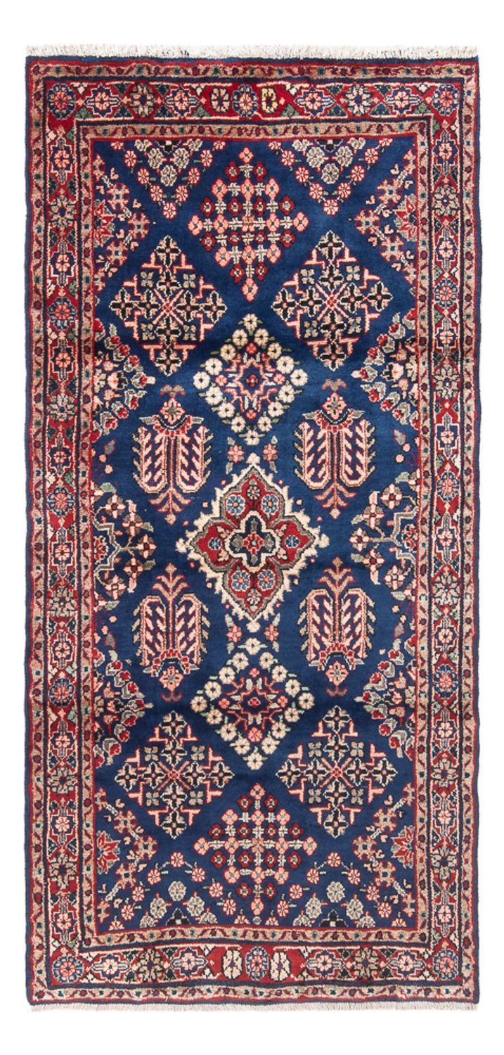 Loper Perzisch Tapijt - Nomadisch - 205 x 96 cm - blauw