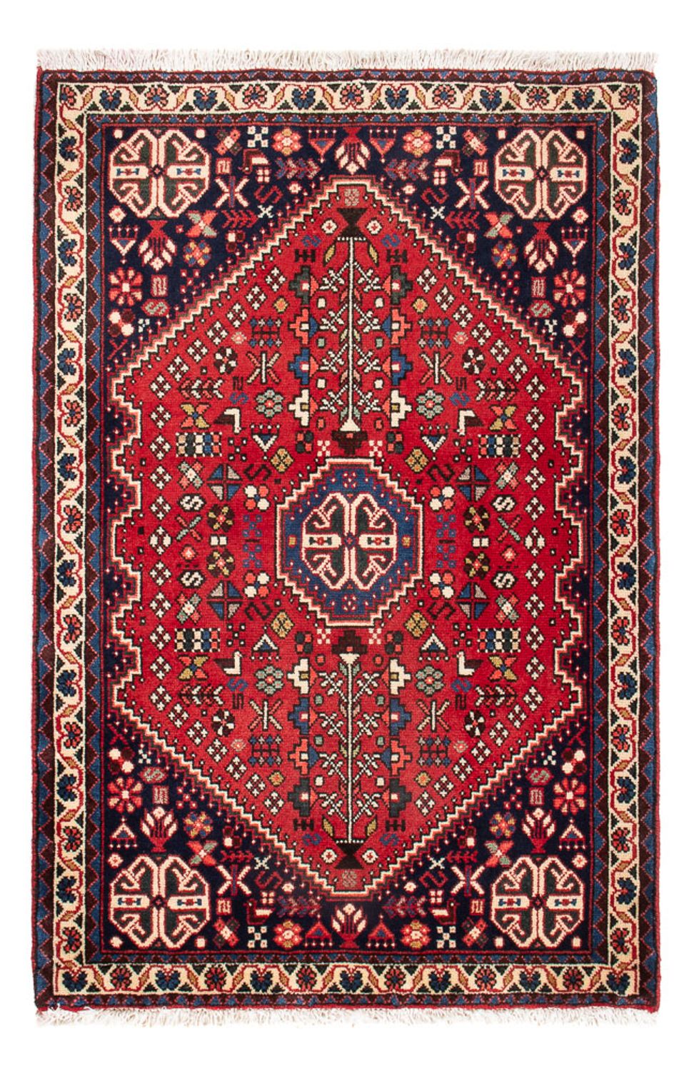 Perzisch Tapijt - Nomadisch - 99 x 65 cm - rood