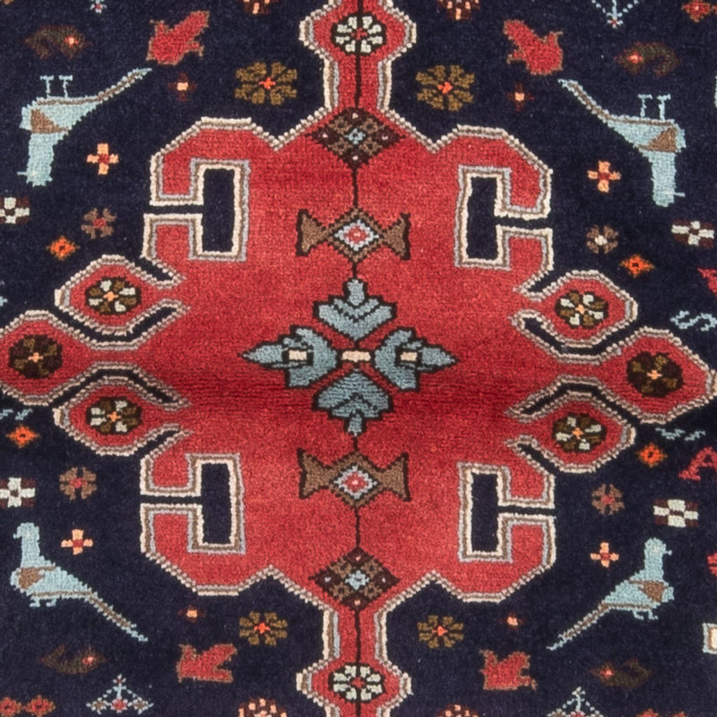 Perzisch Tapijt - Nomadisch - 150 x 100 cm - donkerblauw