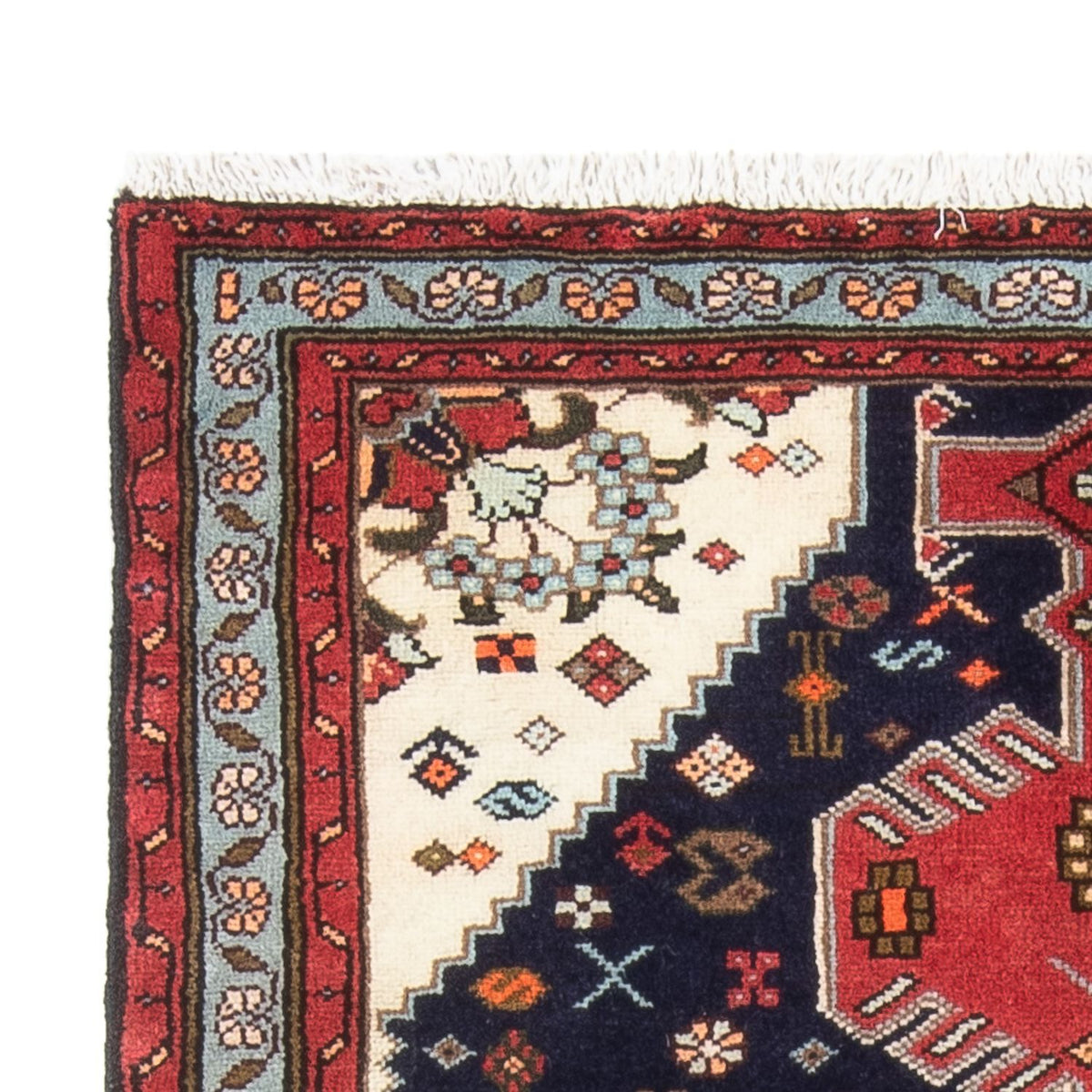 Perzisch Tapijt - Nomadisch - 150 x 100 cm - donkerblauw