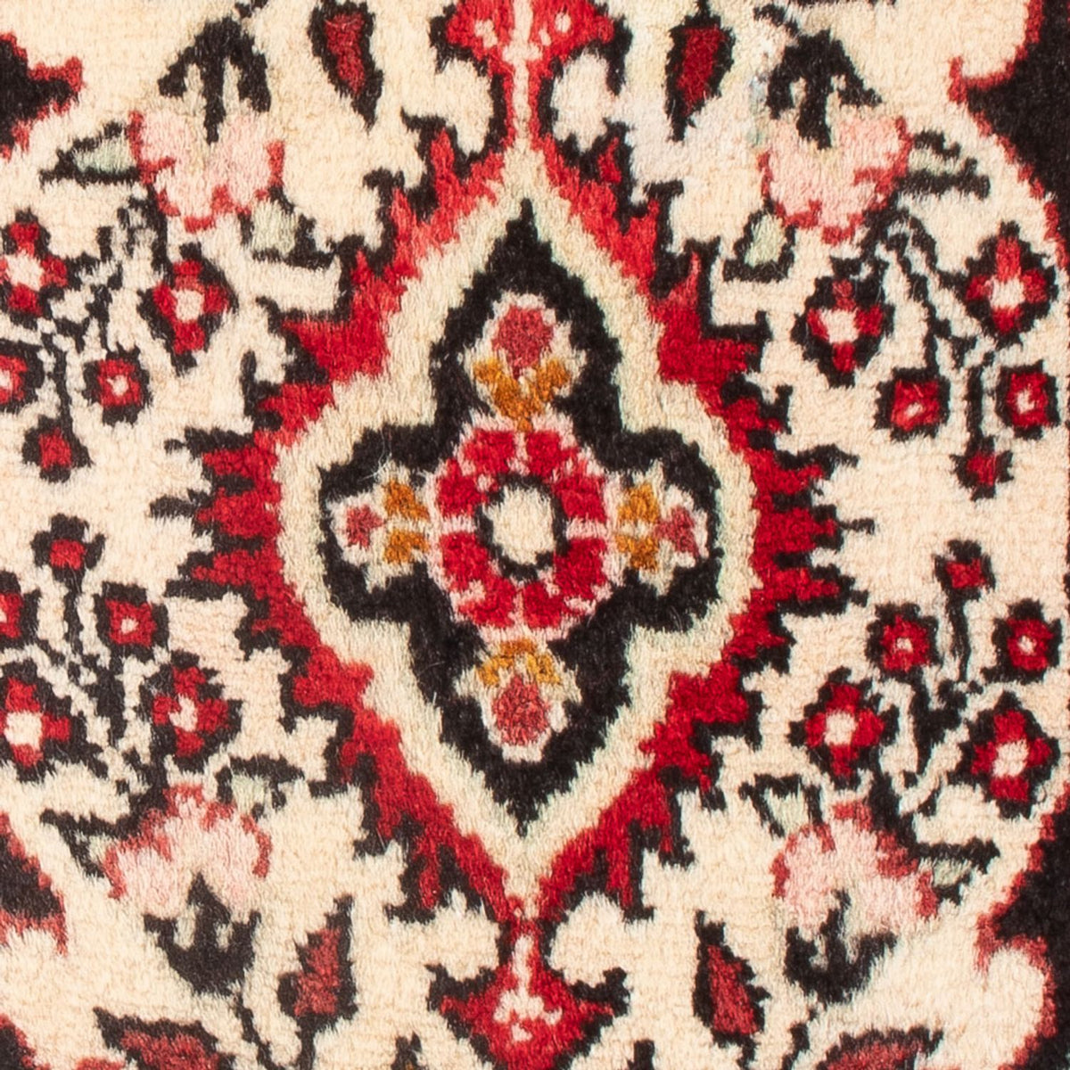 Perzisch Tapijt - Nomadisch - 66 x 44 cm - crème