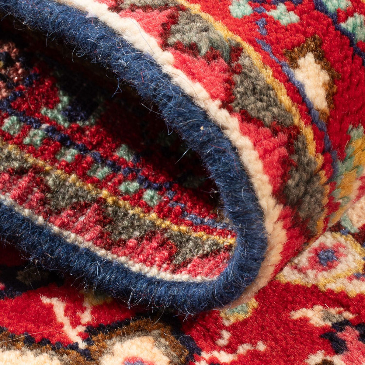 Perzisch Tapijt - Nomadisch - 82 x 54 cm - donkerblauw