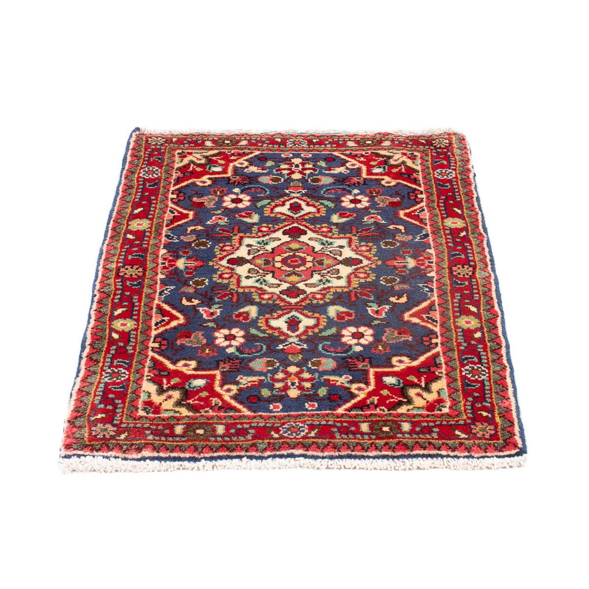 Perzisch Tapijt - Nomadisch - 82 x 54 cm - donkerblauw