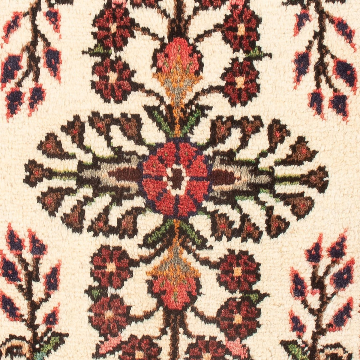 Perzisch Tapijt - Nomadisch - 70 x 53 cm - crème