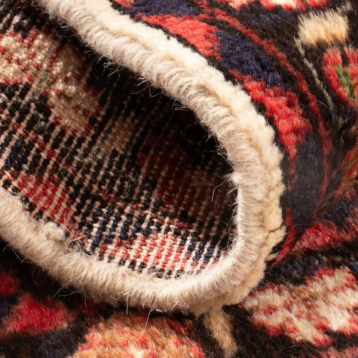 Perzisch Tapijt - Nomadisch - 70 x 53 cm - crème