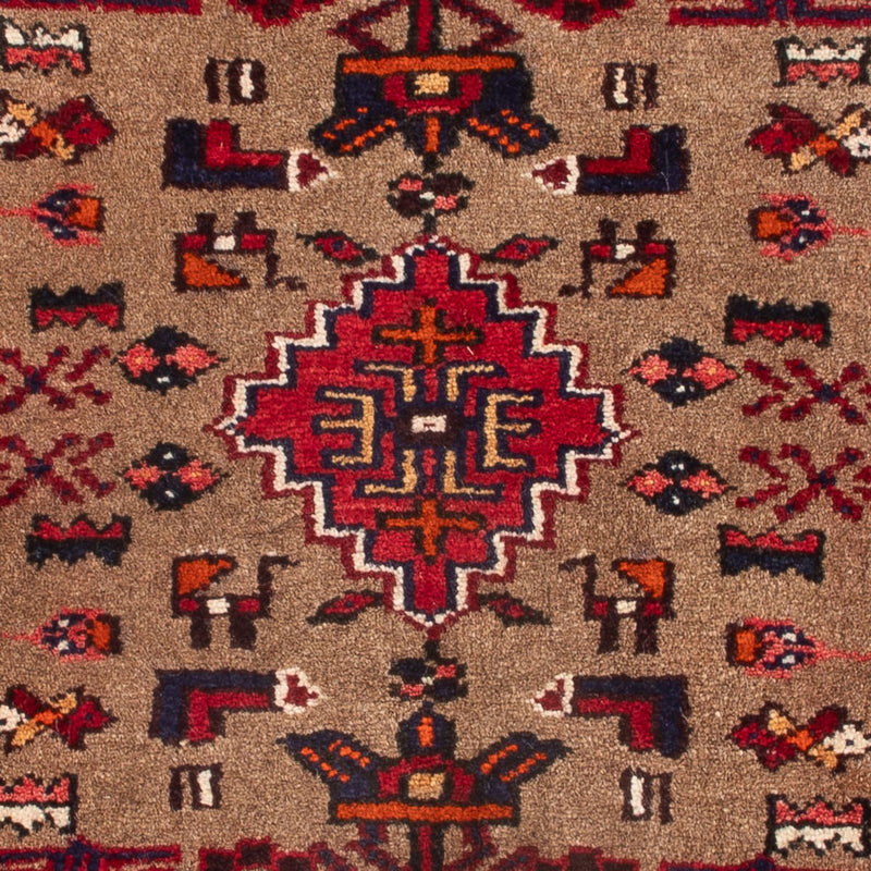 Perzisch Tapijt - Nomadisch - 72 x 47 cm - bruin