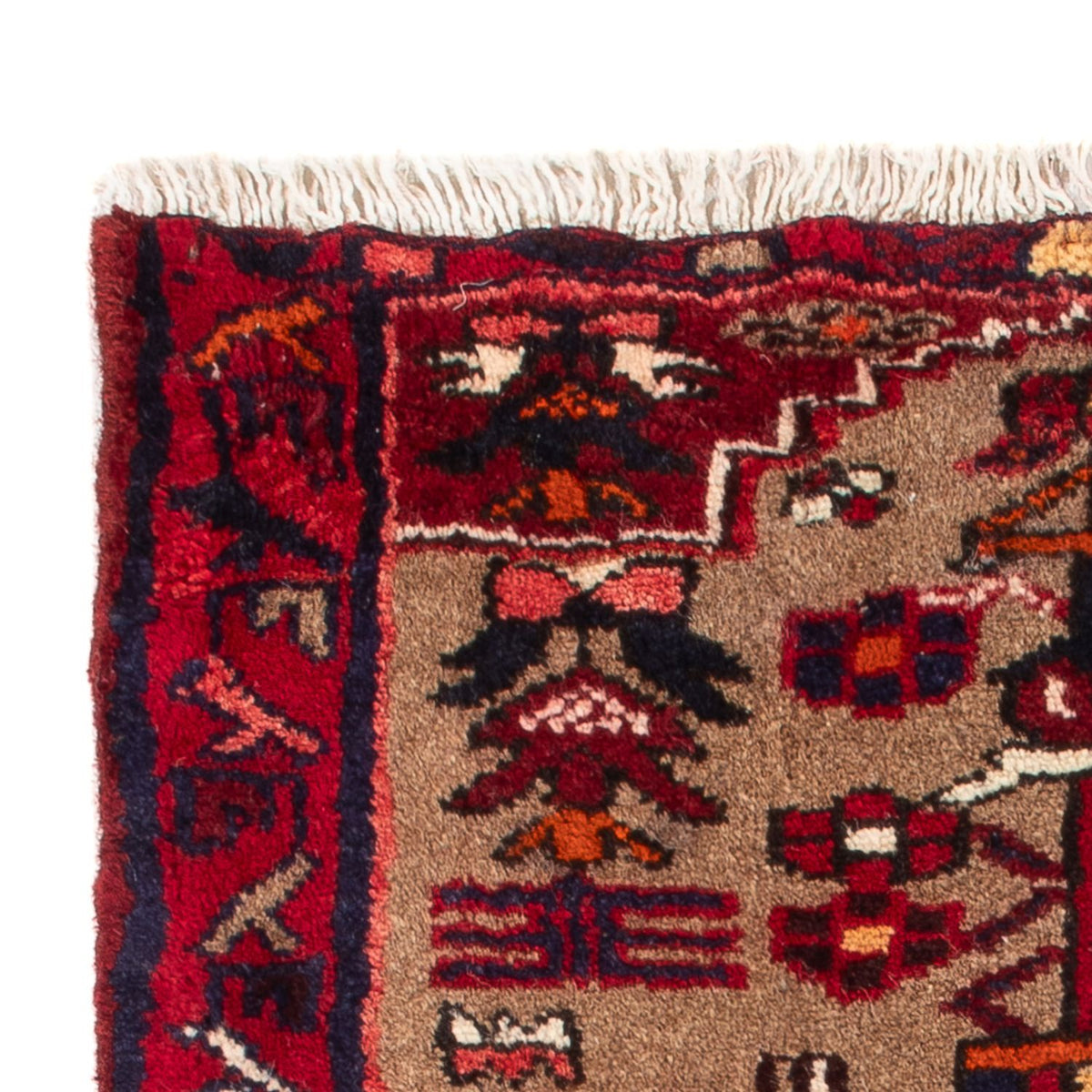 Perzisch Tapijt - Nomadisch - 72 x 47 cm - bruin