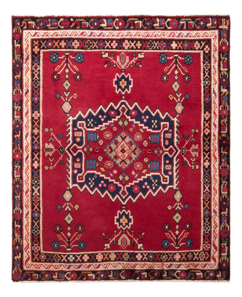 Perzisch Tapijt - Nomadisch - 150 x 121 cm - rood